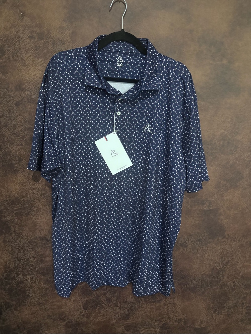 NWT RHOBACK men’s polo